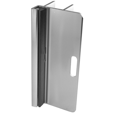 Comtec Aluminum 6" Inswing Strike And Keeper For 1" Post