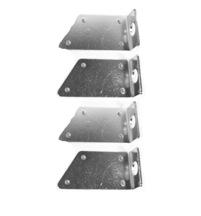 Stealth Brackets for Integral Hinges