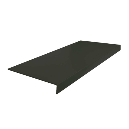 The 7520R Smooth Rubber Stair Tread Square Nose