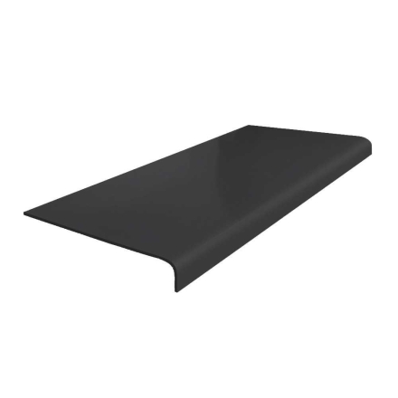 The 7020 Smooth Heavy Duty Rubber Stair Tread Round Nose