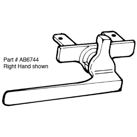 ANGLE BASE 1-3/8" WINDOW HANDLE