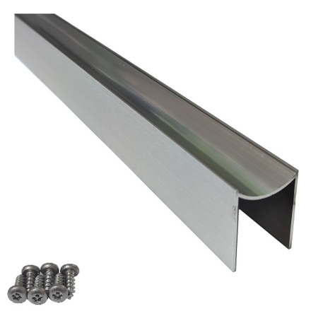 Alcove Channel #4 Brushed Aluminum