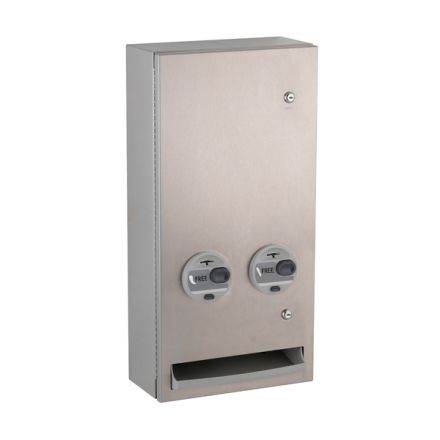 Bobrick Trimline Series Napkin/Tampon Dispenser Free Choice