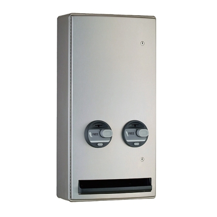 Bobrick Contura Series Napkin/Tampon Dispenser Free Choice
