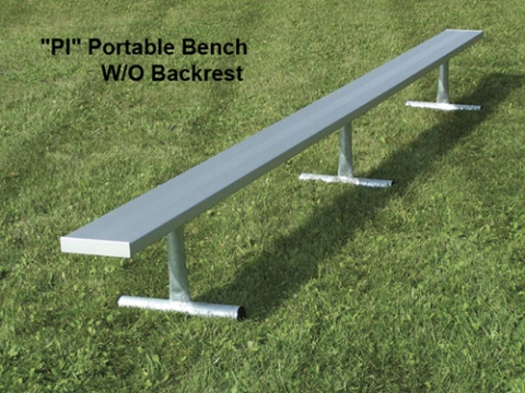 Portable Aluminum Bench with out Backrest