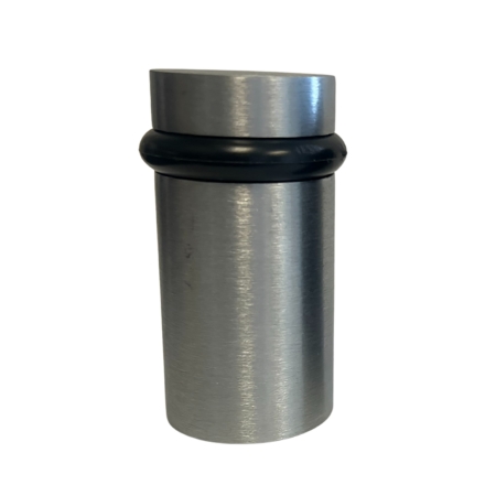Warwick Satin Nickel High Profile Floor Mount Door Stop Bumper BH2011SN