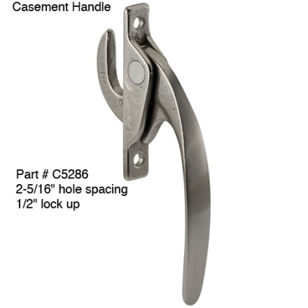 2-5/16" Casement Window Handle
