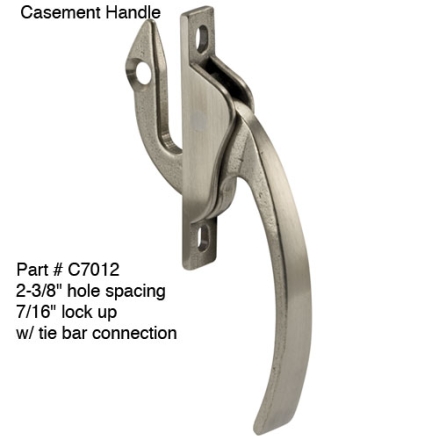 2-3/8" Casement Window Handle