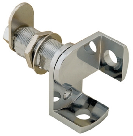 Padlockable Cam Lock Chrome Open