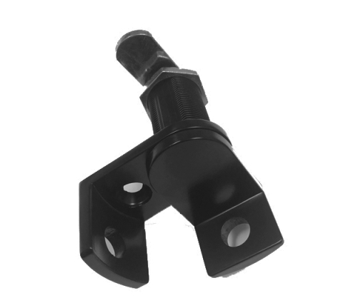 Padlockable Cam Lock Black Open