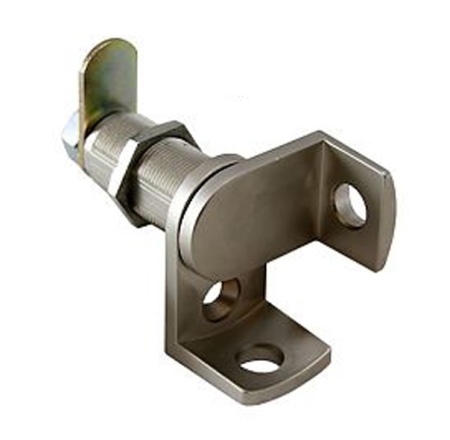 Padlockable Cam Lock Details Nickel Open
