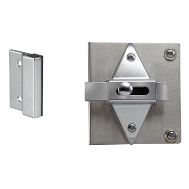 Cast SS Concealed Latch Fix It Kit, Outswing For Sq Edge