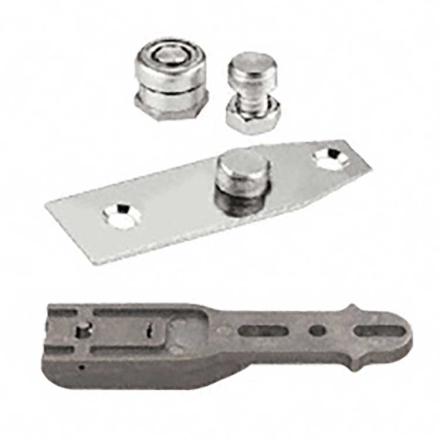 CRL Jackson BV Combination End-Load Bottom Pivot Set for 1 inch deep bottom rails. Combination set for both floor and threshold mount applications.