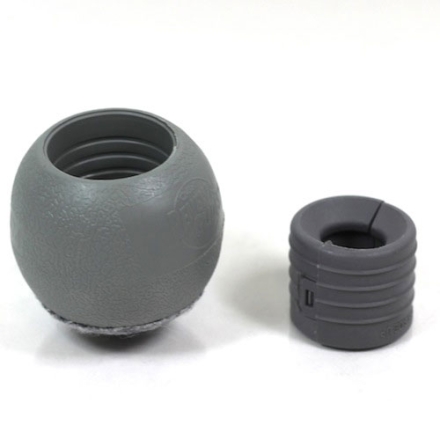 1" Q-Ball Floor Protector with Felt Base