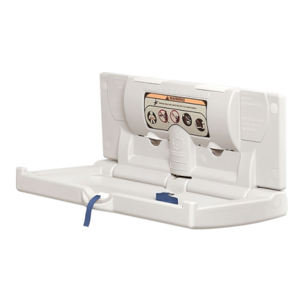 World Dryer Dry Baby ABC-300H Horizontal Baby Changing Station