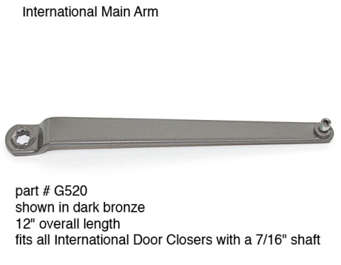 International Door Closer 520 Main Arm