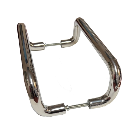 Offset Pull Handles mounted Back to Back, 39 x 39