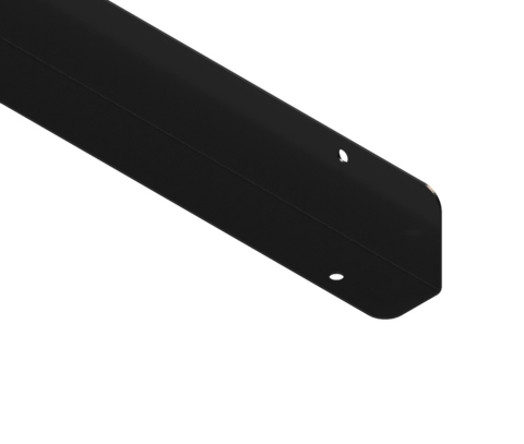 Matte Black Hadrian Continuous L Bracket