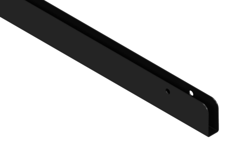 Matte Black Hadrian Continuous U Bracket