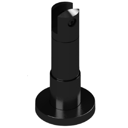 Matte Black Hadrian 3/4" Pedestal Support Brace