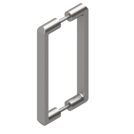 Hadrian Double Door Pull Stainless Steel for 3/4"