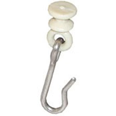 Curtain Hook Head Rail Type For 1/4" Slot