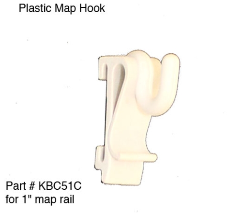 2 Inch Plas-Cork Map Rail