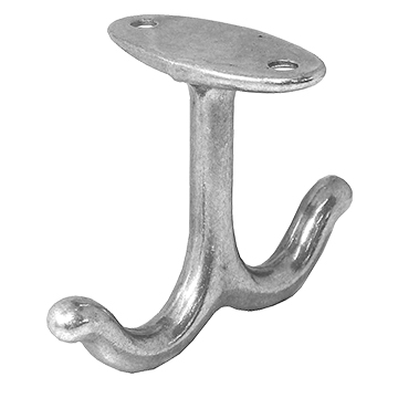 IVES DOUBLE PRONG CEILING HOOK CHROME PLATED