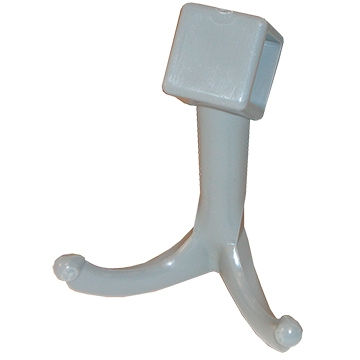 VP DOUBLE PRONG NYLON HOOK FOR SQUARE TUBING