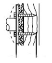 Grab Bar Installation Kit Exposed Wood Backing