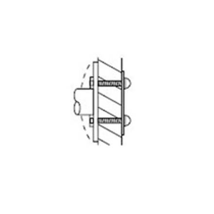 Grab Bar Installation Kit Concealed 1" Panel