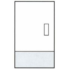 OIL RUBBED BRONZE KICK PLATE