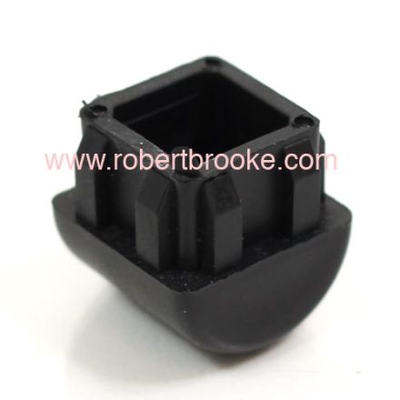 PLASTIC CHAIR TIPS SQUARE TUBING 7/8" O.D. X 3/4" I.D. ROCKER TYPE