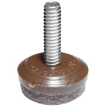 1/4-20 THREADED STEM FELT BASE