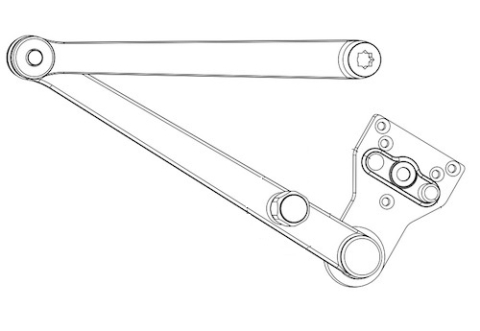 Norton CloserPlus Hold Open Arm