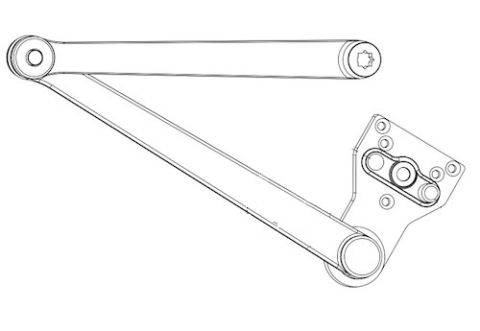 Norton CloserPlus Non Hold Open Arm