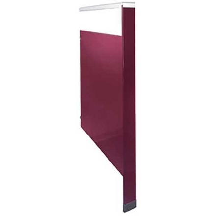 thumbnail image 2 of Urinal Partitions - 3-Pack Wall-Mounted Privacy Screens Gray 35x15 Inches 2 of 5