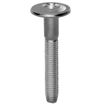 Bleacher Bolt Fasteners 3/4" Head, 1/4-28 X 1-3/4" Long