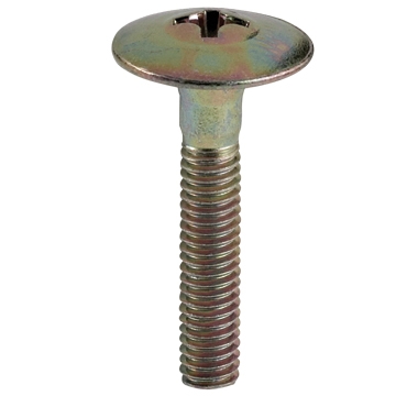 Bleacher Bolt Fastener Type D-1" Head, 5/16-18 X 1-3/4" Long