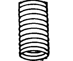 Horn Bleachers Vertical Push Rod Spring