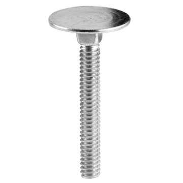 Bleacher Bolt Fastener Type F, 1/4"-20 x 2" long