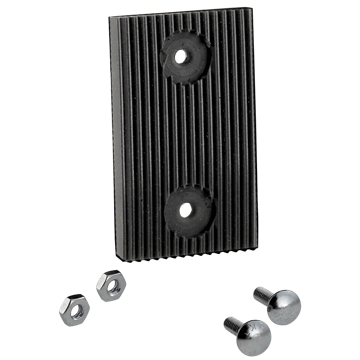 Wayne Bleacher Floor Shoe, 1/4" x1-7/8" x 3"
