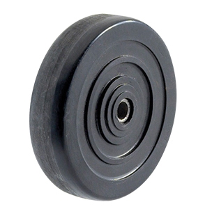 Hussey Bleacher Wheel 3/8" axle x 1" Tread x 4" Diameter