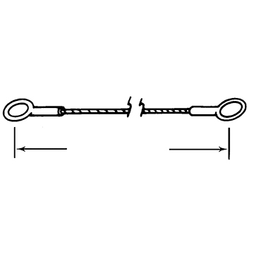 Universal Bleacher First Row Lock Cable