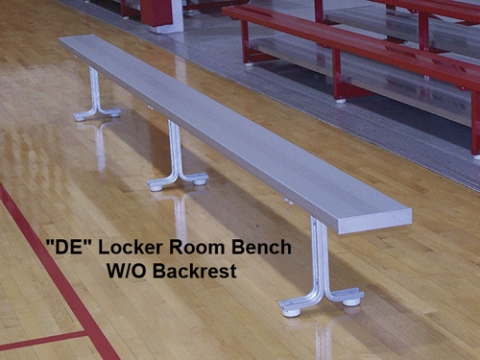 Portable Indoor Aluminum Bench with out Backrest