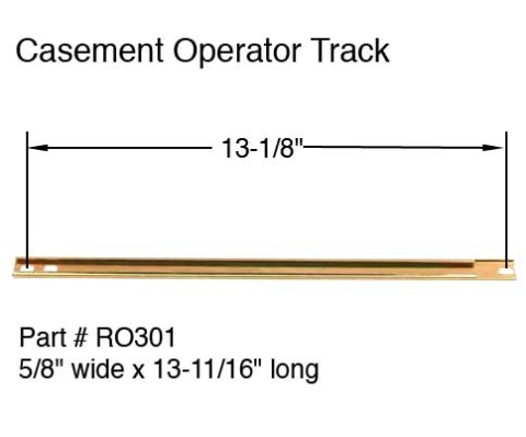 WINDOW TRACK - 13-11/16"