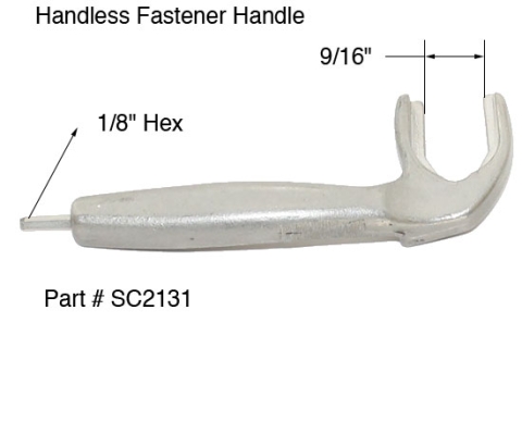 Handless Lock Handle