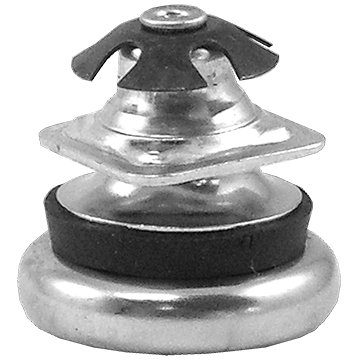 SWIVEL GLIDE SQUARE LEG 1" O.D. X 7/8" I.D.