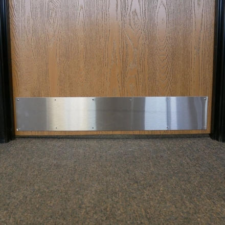 Stainless Steel Kick Plate Brushed 16 Gauge