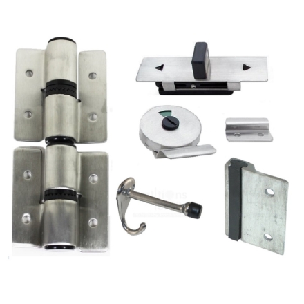 Stainless Steel Surface Mounted Door Kit 1" or 3/4"
